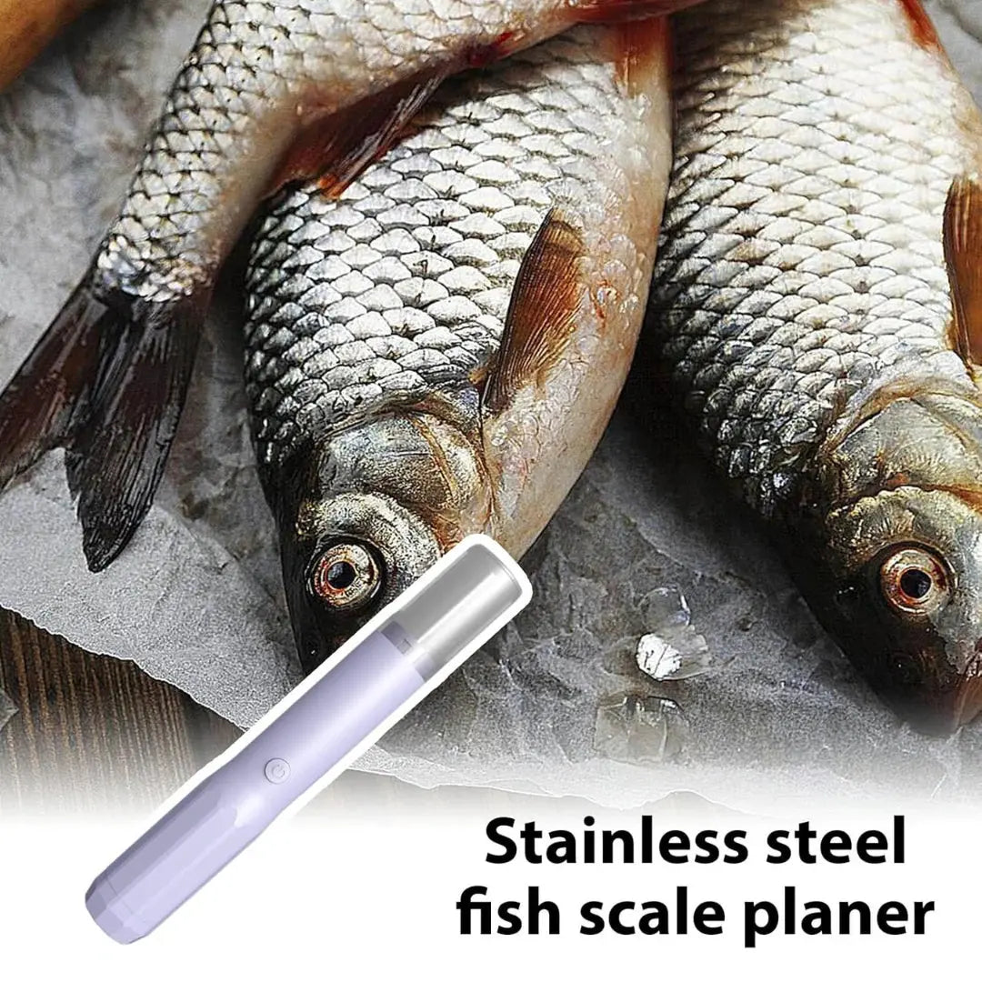 Electric Rechargeable Fish Scale Scraper & Skin Peeler Scrollcart Qatar