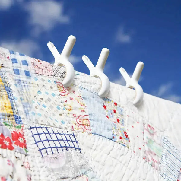 Laundry Clothes Hooks with Clips - Heavy Duty Beach Towel Pins Clips - Scrollcart Qatar