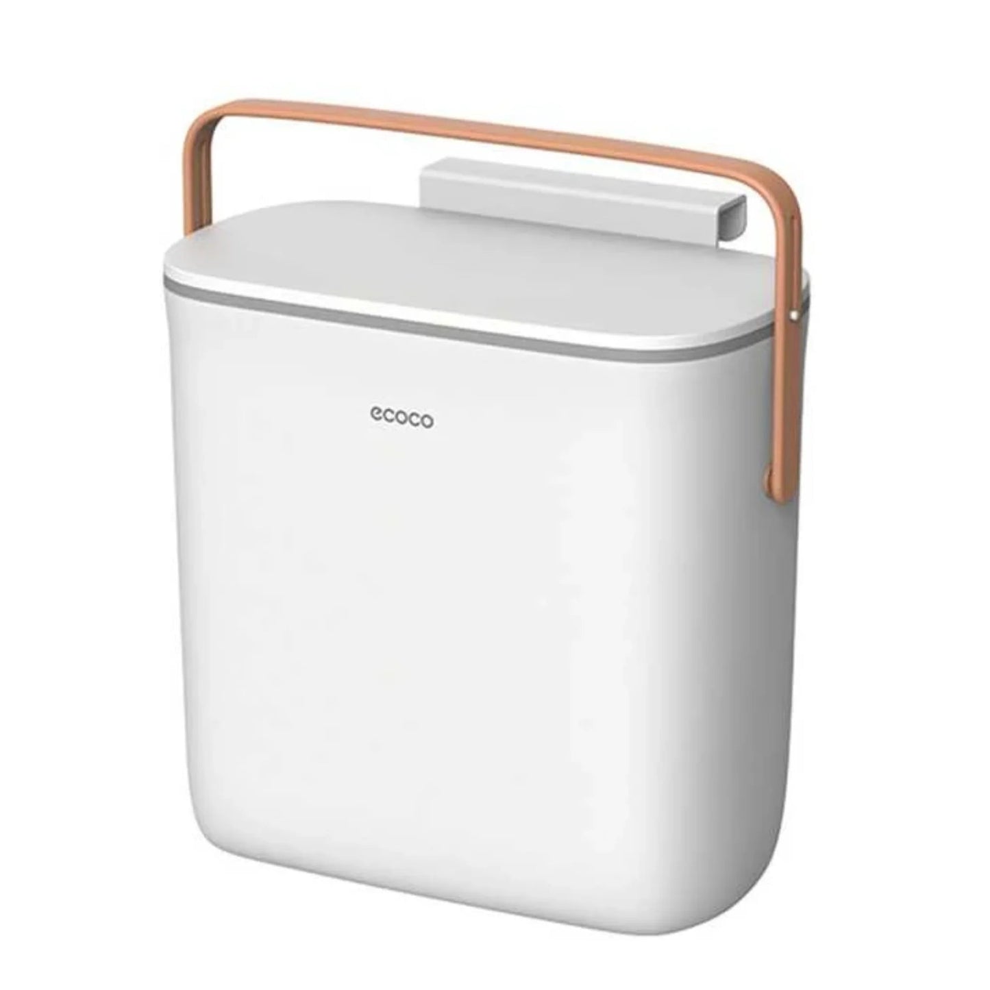 Ecoco 10 Liter Compact Trash Bin for Kitchen Scrollcart Qatar