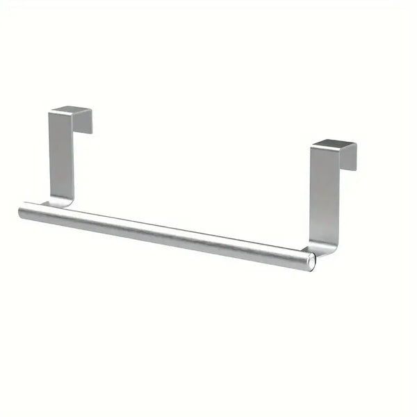 Over Door Towel Bar Rack – Stainless Steel Cabinet & Cupboard Hanger for Kitchen & Bathroom temu