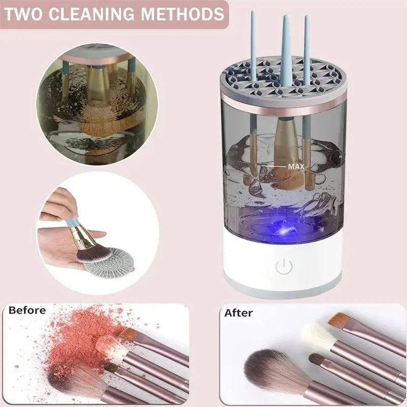 Automatic Electric Portable Makeup Brush Cleaner Machine Alamat Qatar