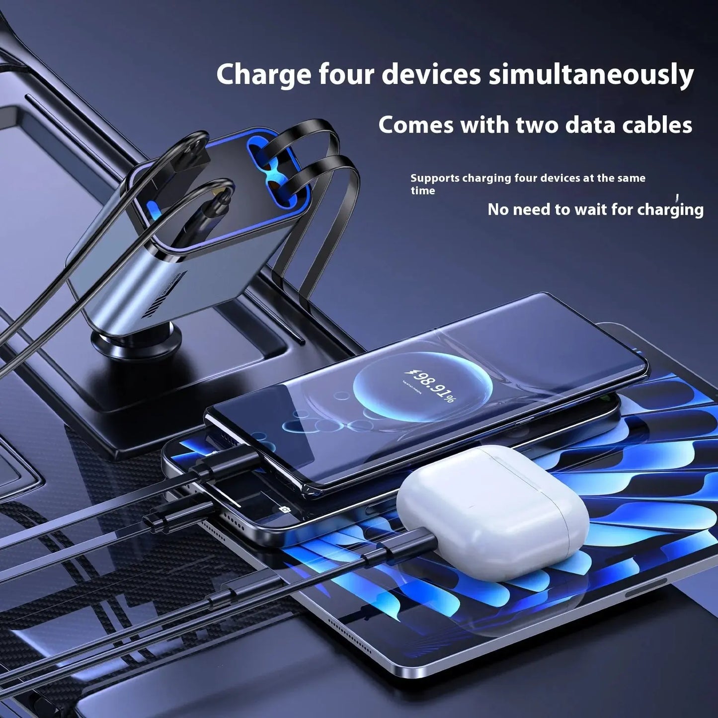 Super Fast CAR Mobile Charger 120 W Scrollcart Qatar