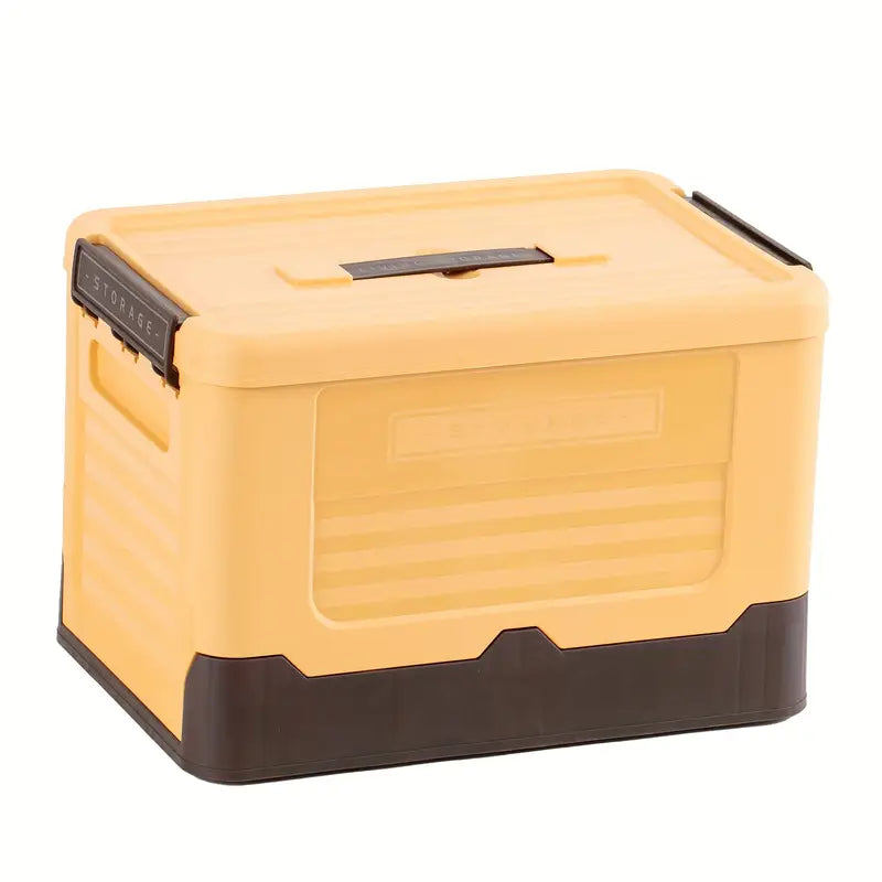 Foldable Storage Box with Lid - Multi-funtional & Portable Scrollcart Qatar