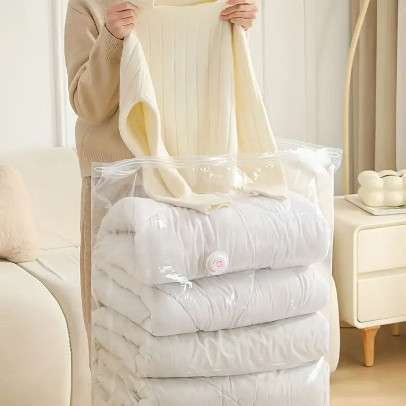 Space-Saving Vacuum Storage Bags for Quilts & Blankets Scrollcart Qatar