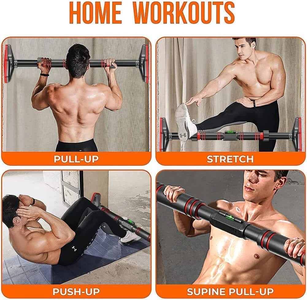Adjustable Doorway Pull Up Bar for Home Gym Scrollcart Qatar