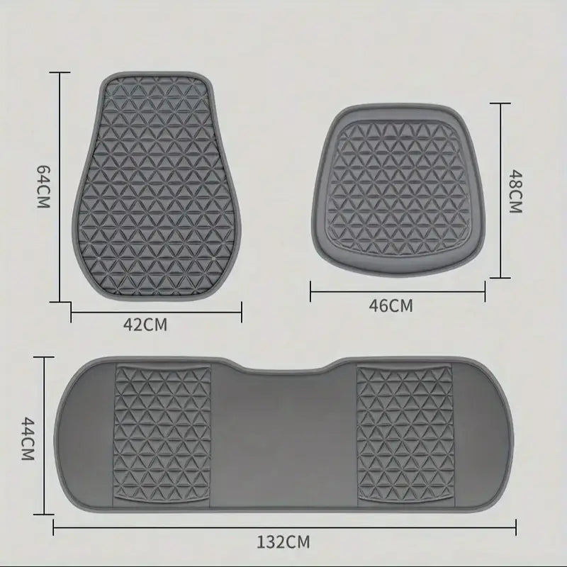 3D Breathable Fabric Car Seat Cushion Set Scrollcart Qatar