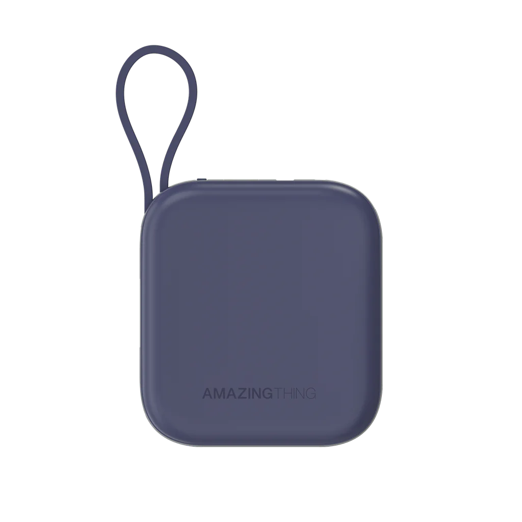 AMAZING THING THUNDER GO 10000mAh POWER BANK WITH BUILT-IN 2 USB-C CABLES