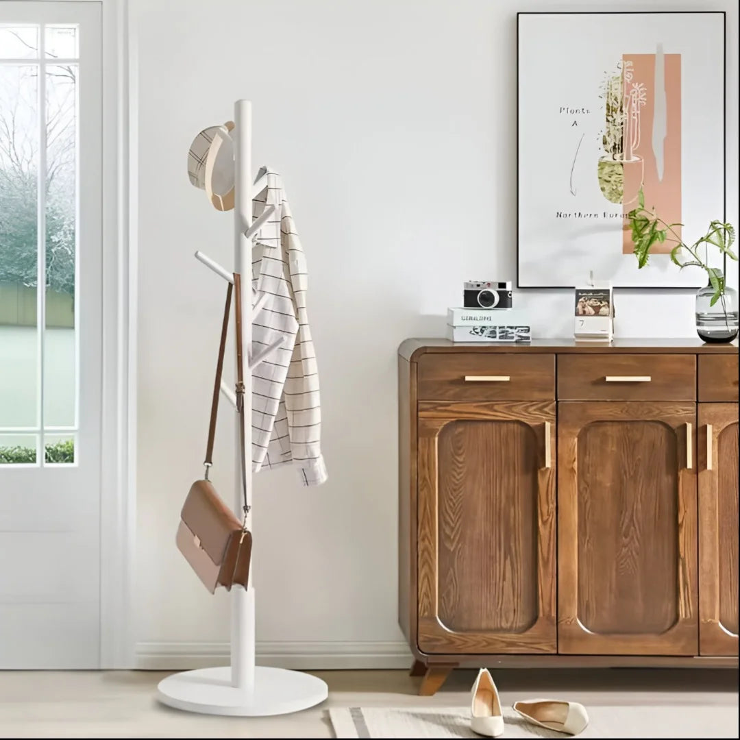 Buy Adjustable Wooden Coat Rack Price Online Qatar