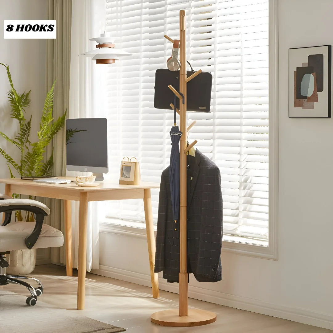 Buy Adjustable Wooden Coat Rack Price Online Qatar
