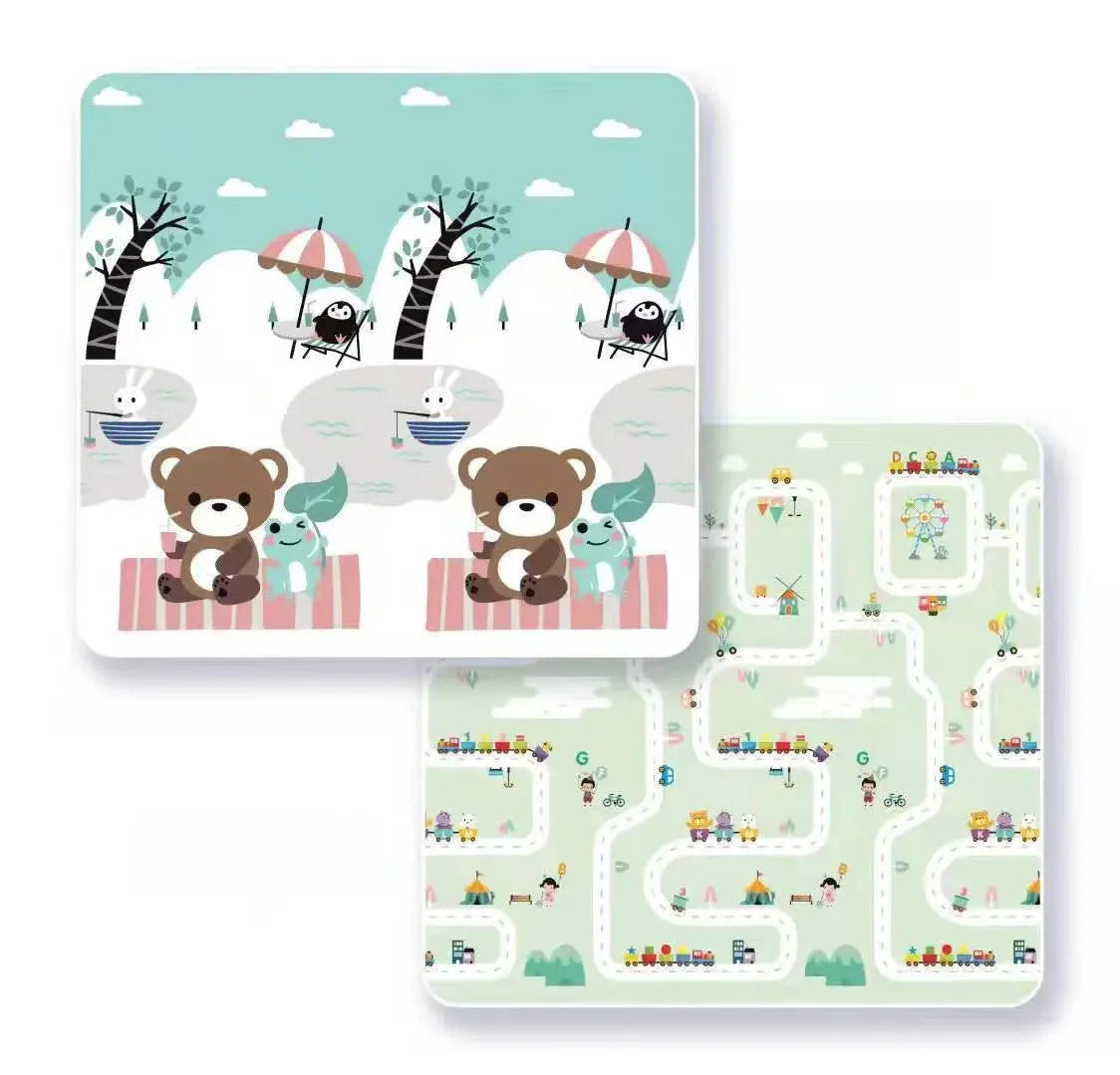Buy Foldable Waterproof Baby Crawling Play Mat Qatar