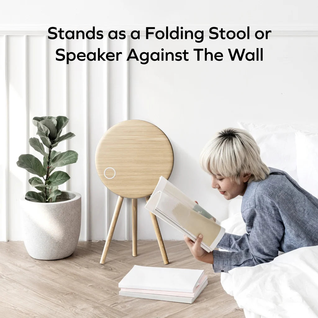 Buy MOMAX Coffee Table with Wireless Speaker Qatar