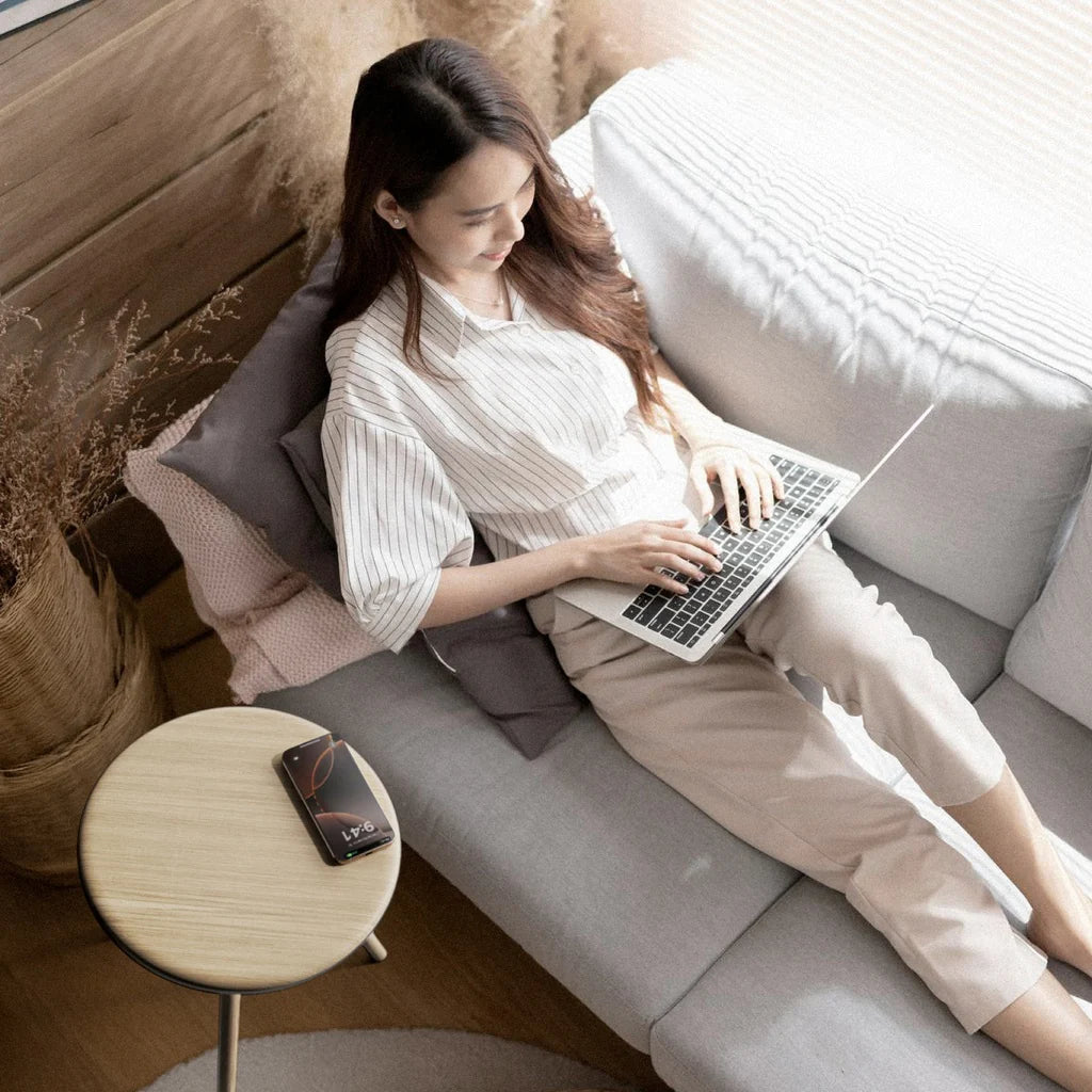 Buy MOMAX Coffee Table with Wireless Speaker Qatar