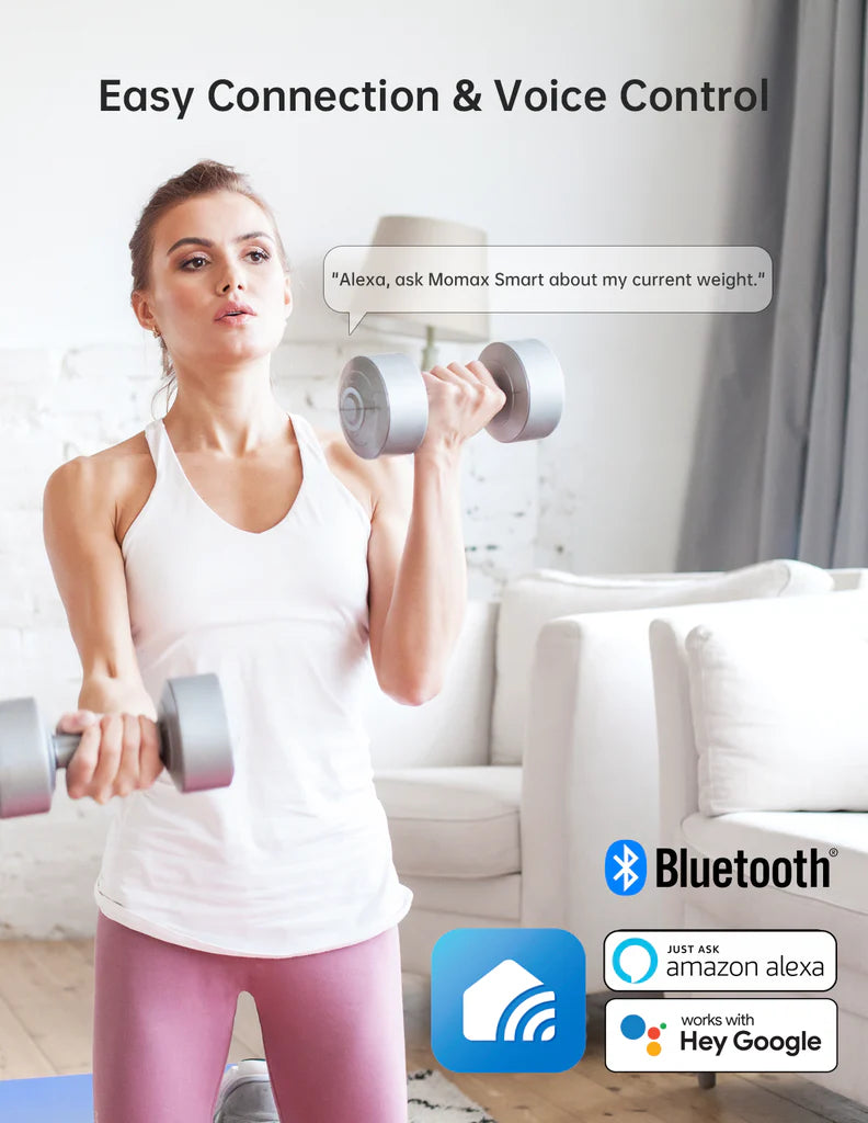 Buy MOMAX Lite Tracker IoT Body Scale Price Qatar