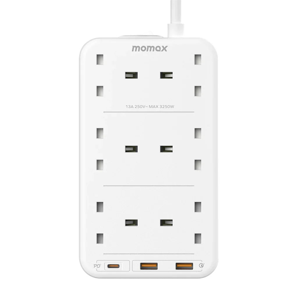 Buy MOMAX ONEPLUG 6-Outlet Power Strip with USB Qatar!