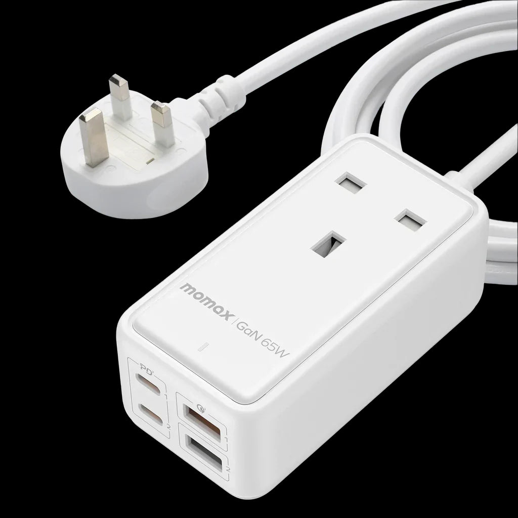 Buy MOMAX ONEPLUG 65W GAN Extension Cord | Fast Charging