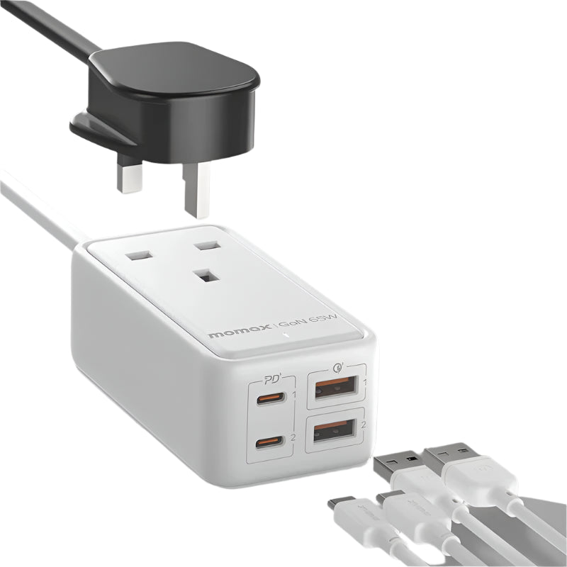 Buy MOMAX ONEPLUG 65W GAN Extension Cord | Fast Charging