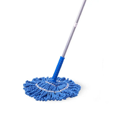 Buy Microfiber Twist Mop with 130cm Metal Handle Qatar!