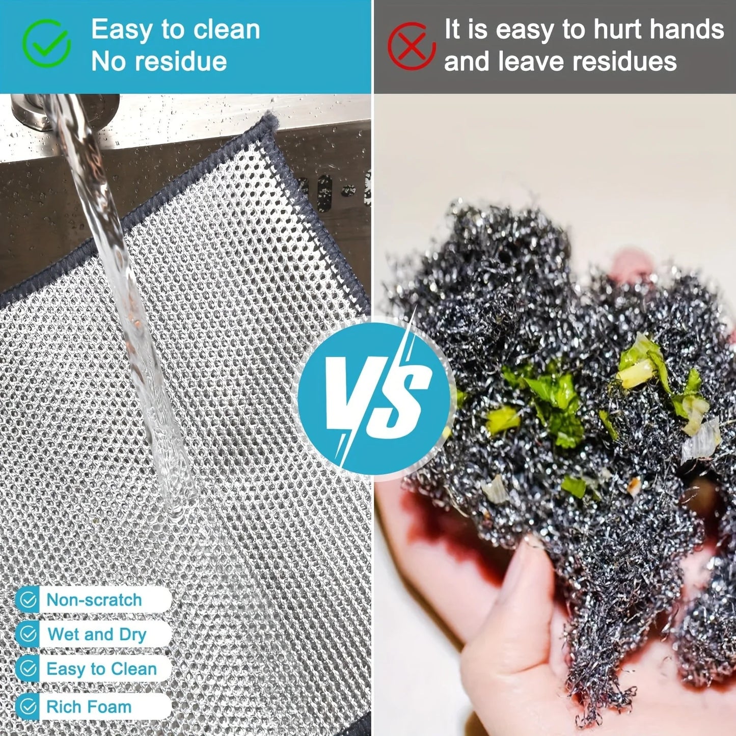 Buy Non-Scratch Wire Dish cloth – Cleaning Cloth Qatar!