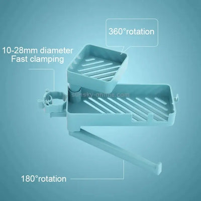 Buy Rotating Faucet Rack – Double-Layer Drain Storage