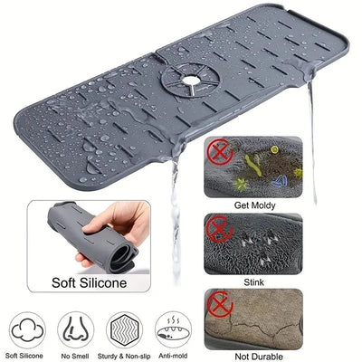 Buy Silicone Faucet Drainer Mat-Sink Protector Qatar!