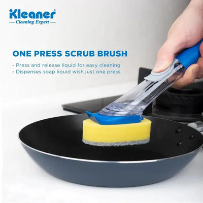 Buy Soap Dispensing Dish Brush Price in Qatar!