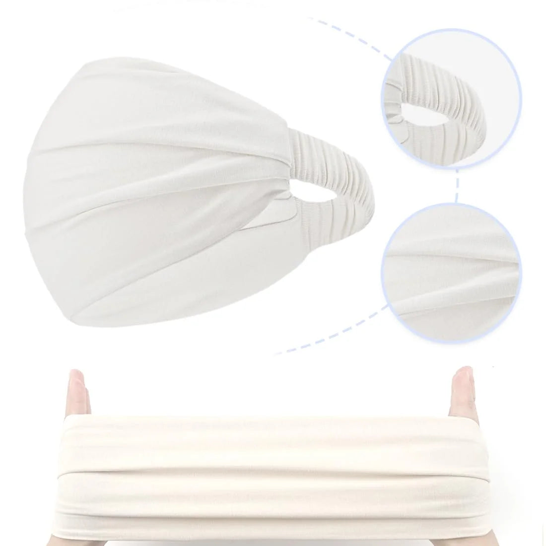 Buy Solid Color Turban Hat – Stylish Headwrap Qatar