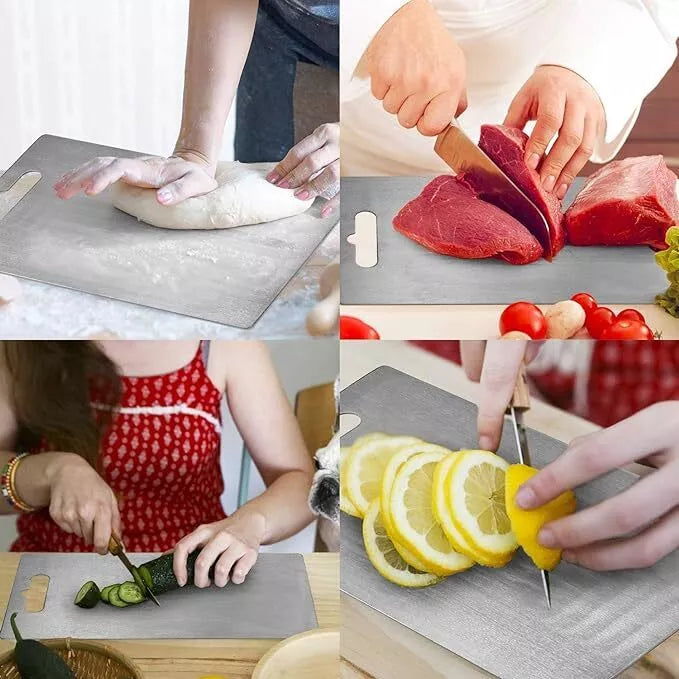 Buy Stainless Steel Cutting Board for Kitchen Qatar