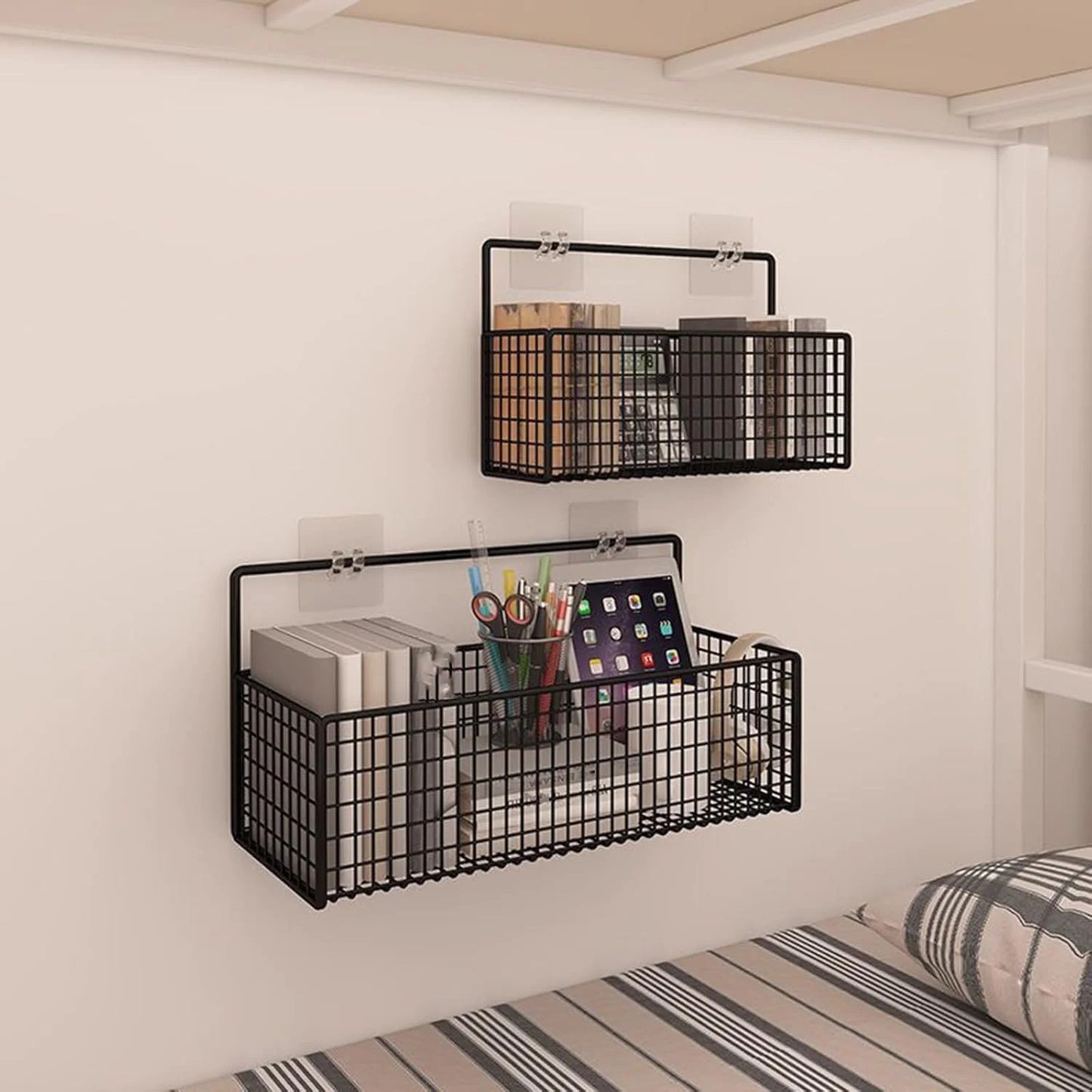 Buy Wall-Mounted Bathroom Shelf Hanging Basket Qatar