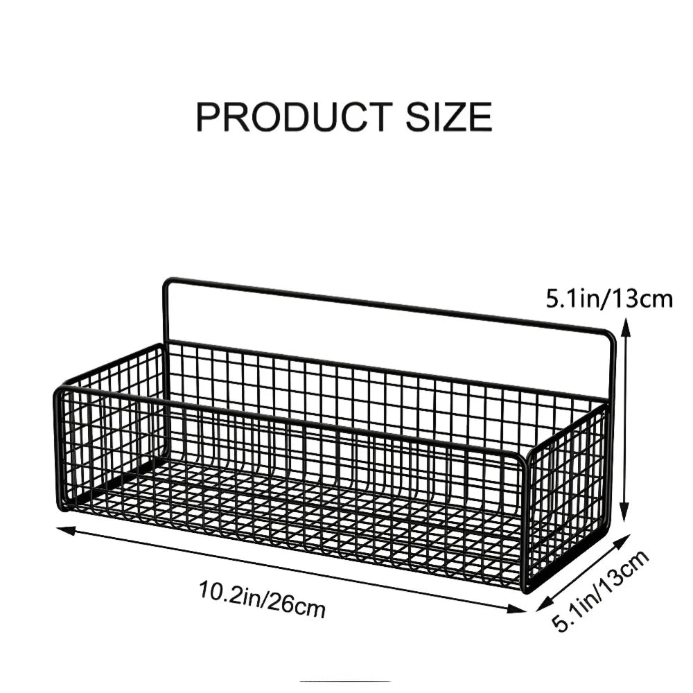 Buy Wall-Mounted Bathroom Shelf Hanging Basket Qatar
