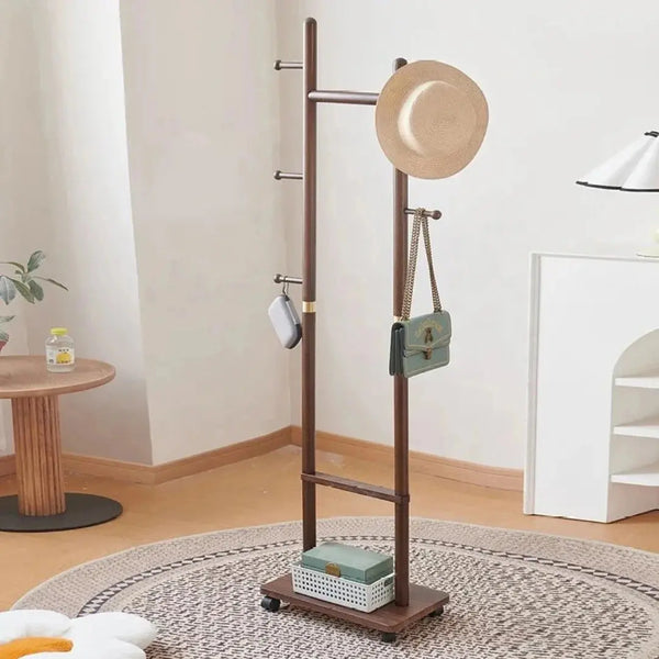 Buy Wooden Hall Tree Organizer with Hooks in Qatar!