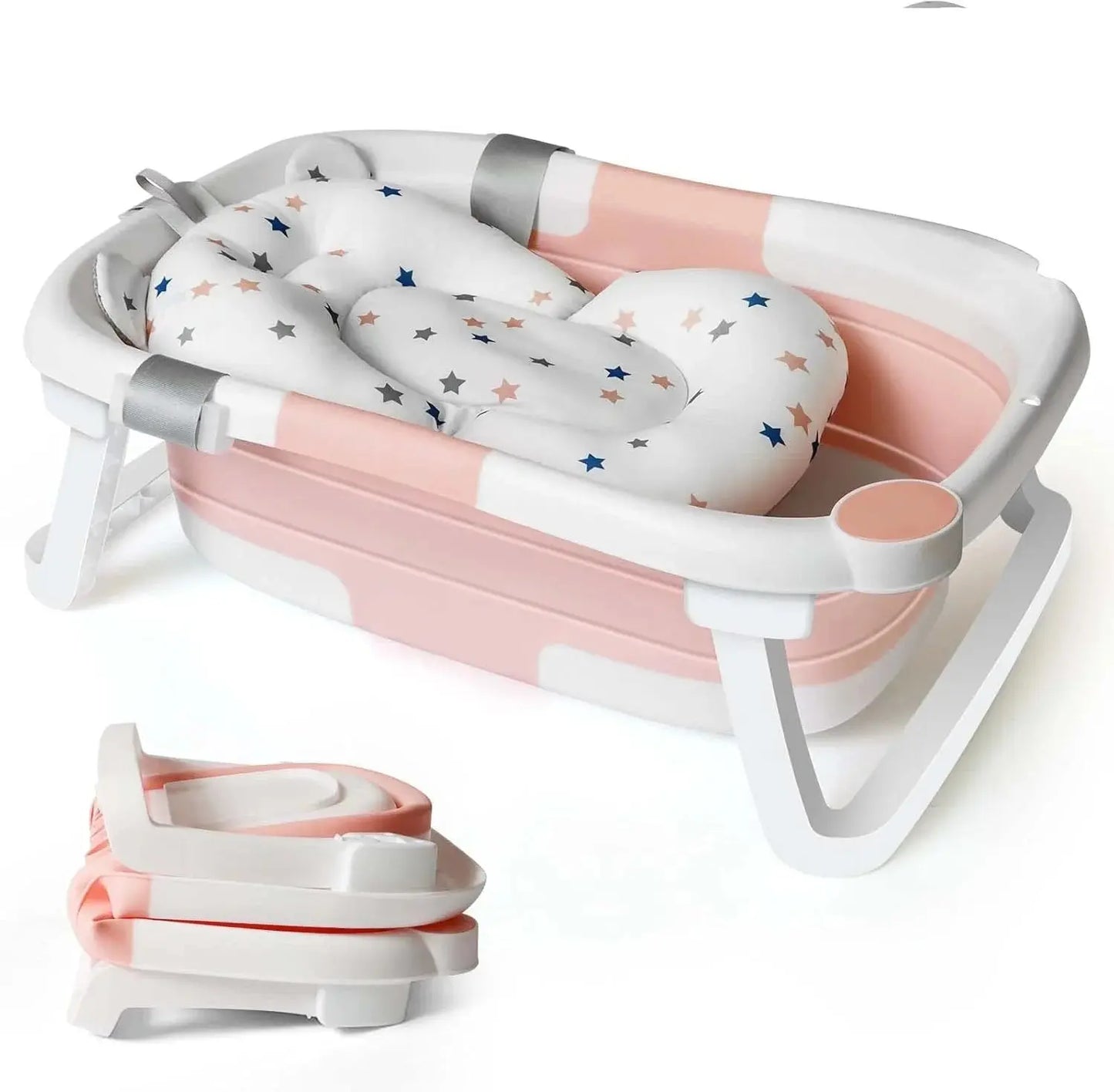 Collapsible Baby Bathtub for Newborn, Foldable Tub Qatar