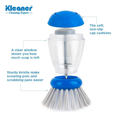 Dish Brush with Soap Dispenser Price Online in Qatar!