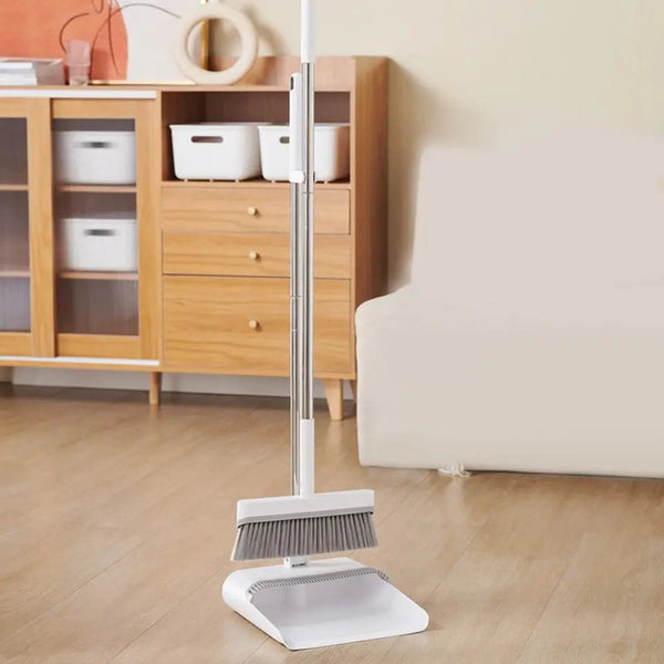 ECOCO Long Handled Dustpan and Brush Set Price Online Qatar