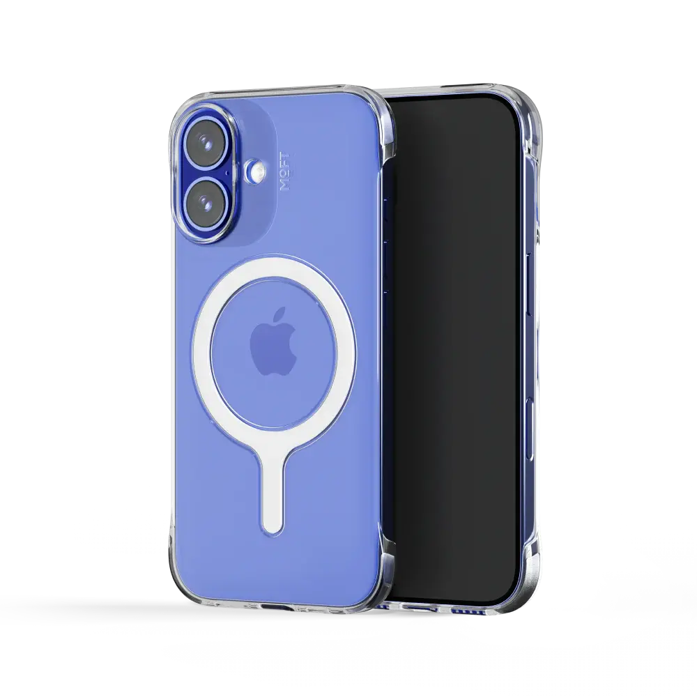MOFT Snap Clear Case for iPhone 16 - Lanyard Compatible Alamat Qatar