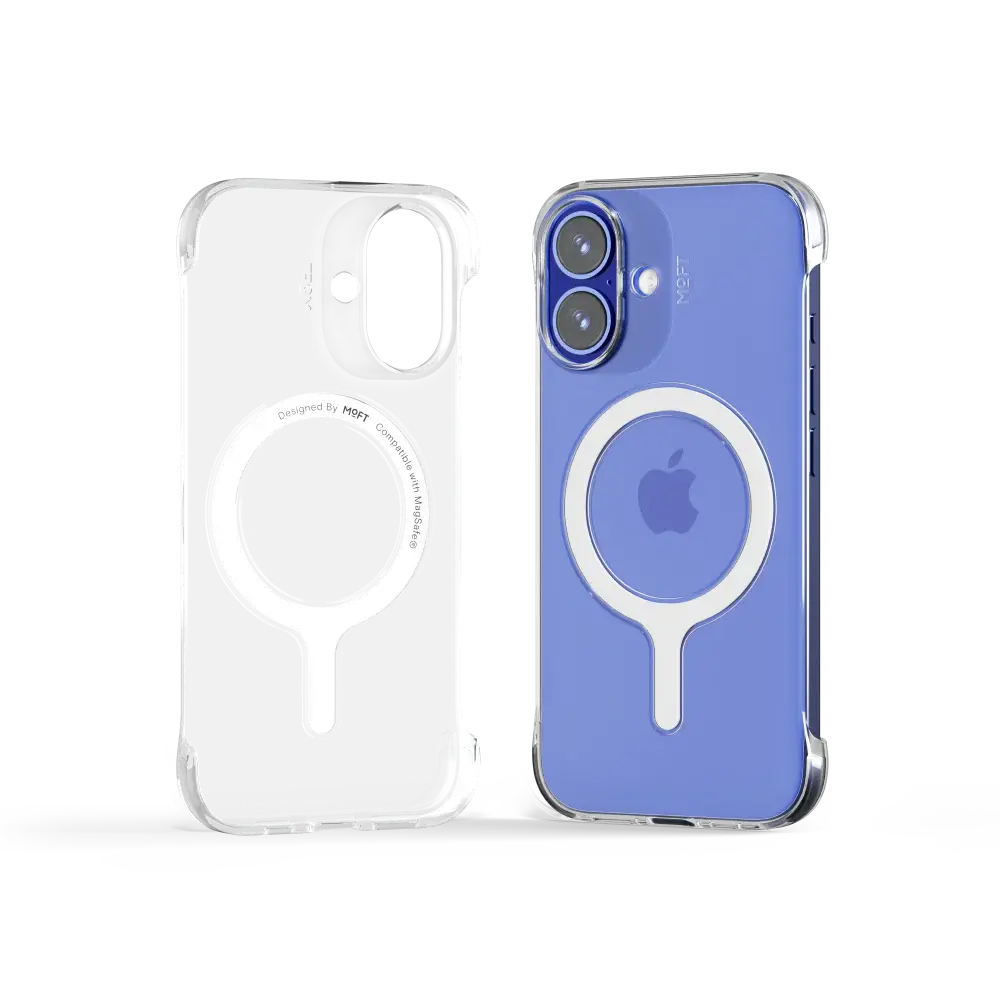 MOFT Snap Clear Case for iPhone 16 - Lanyard Compatible Alamat Qatar