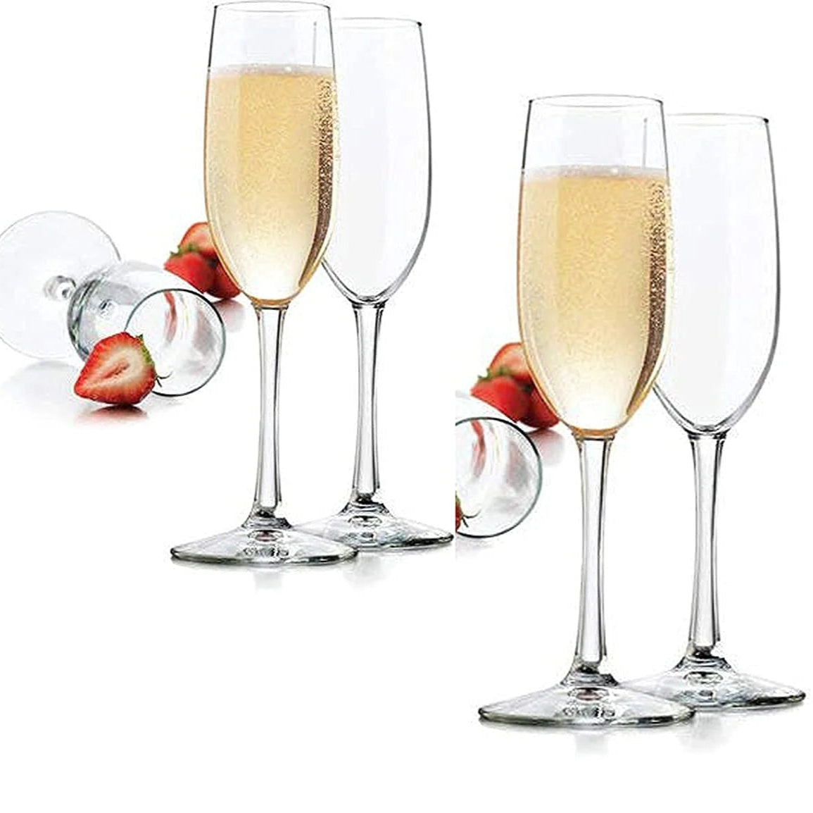 Libbey Delicate Champagne Flute Glass–180ml price Qatar