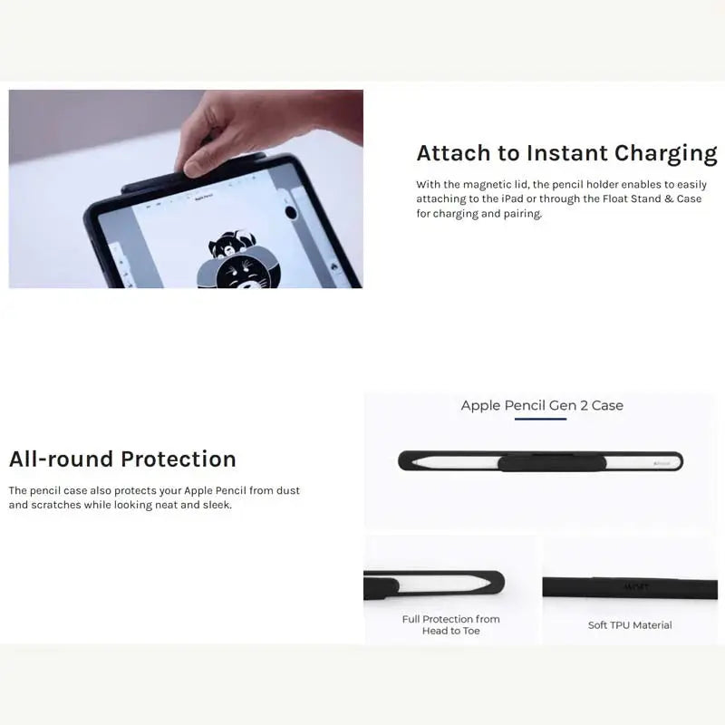 MOFT Apple Pencil Case Magnetic Charging Protection Qatar
