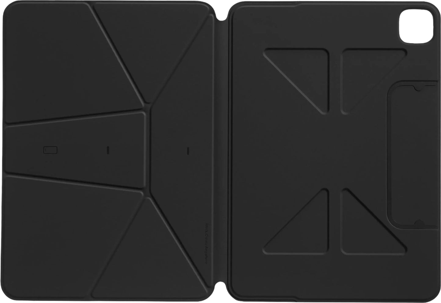 MOFT Dynamic Folio iPad Mini 6-7 Gen Ergonomic Jet Black