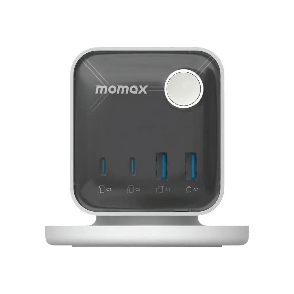 MOMAX 1-Charge Work Flow 3-Outlet Power Cube with USB