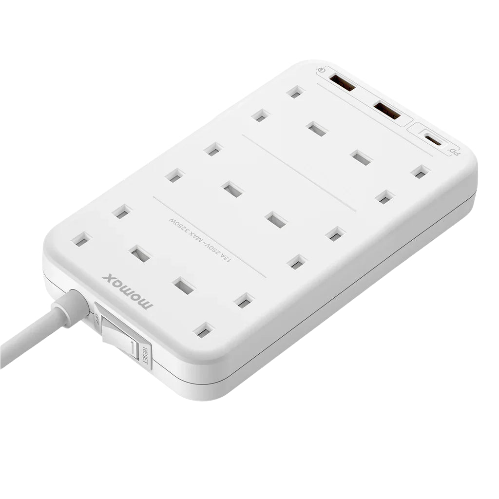 Buy MOMAX ONEPLUG 6-Outlet Power Strip with USB Qatar!