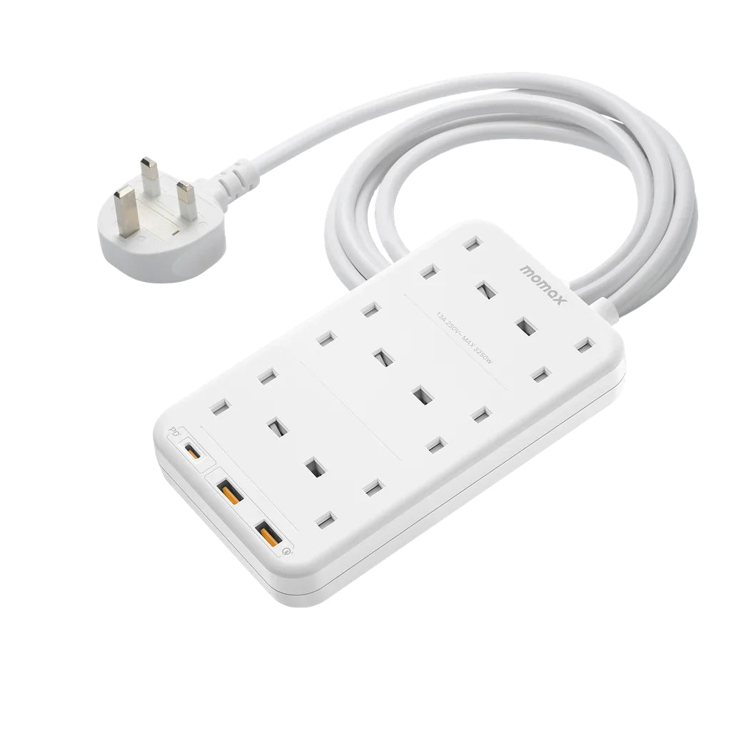 Buy MOMAX ONEPLUG 6-Outlet Power Strip with USB Qatar!
