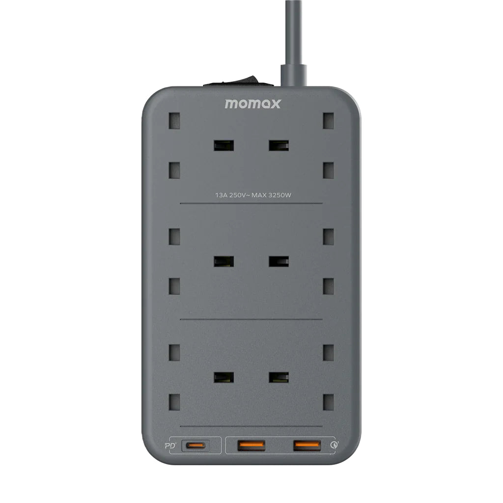 Buy MOMAX ONEPLUG 6-Outlet Power Strip with USB Qatar!