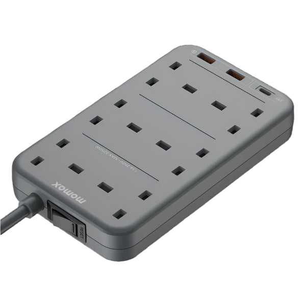 Buy MOMAX ONEPLUG 6-Outlet Power Strip with USB Qatar!