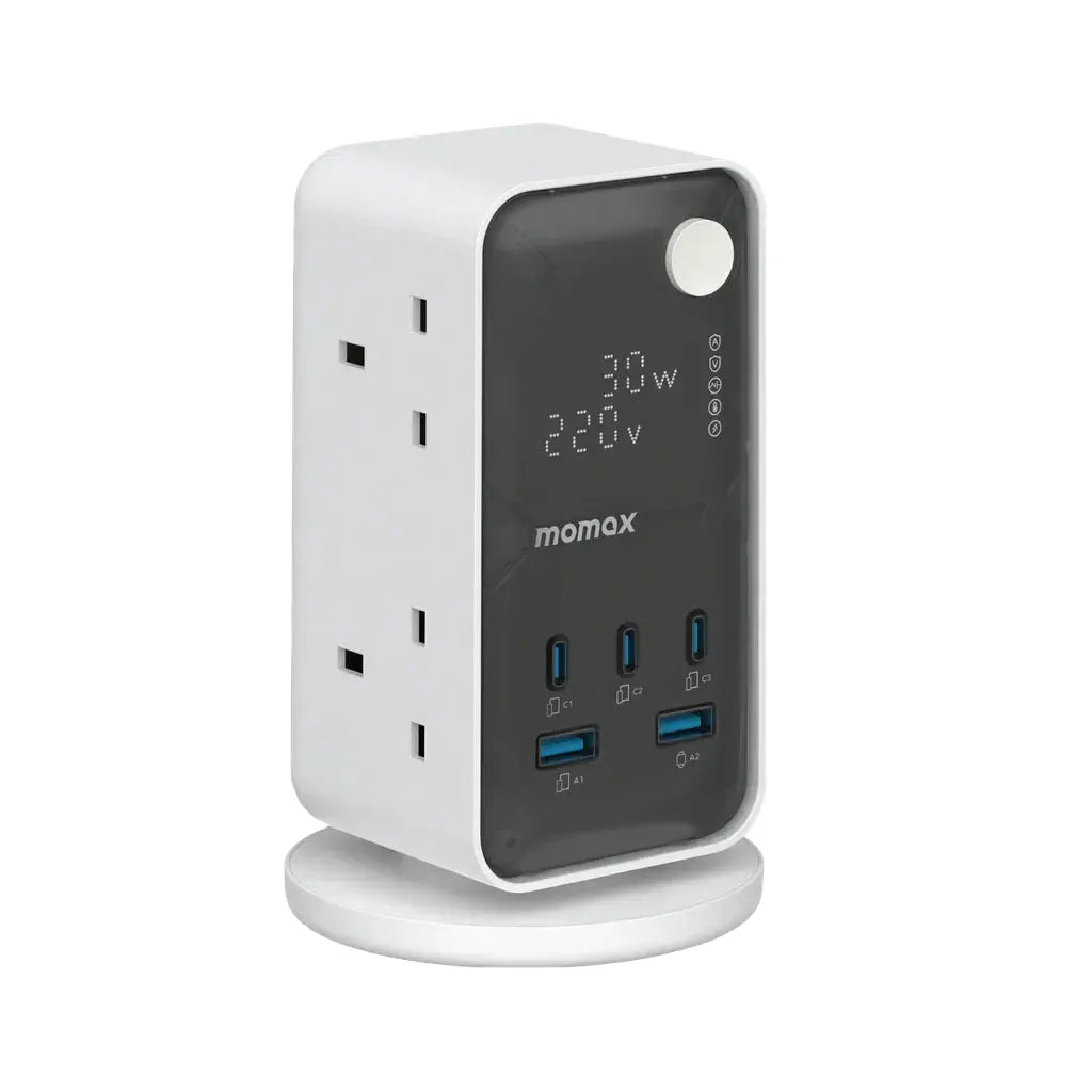 MOMAX Power Tower with 6 Outlets & USB Price Qatar