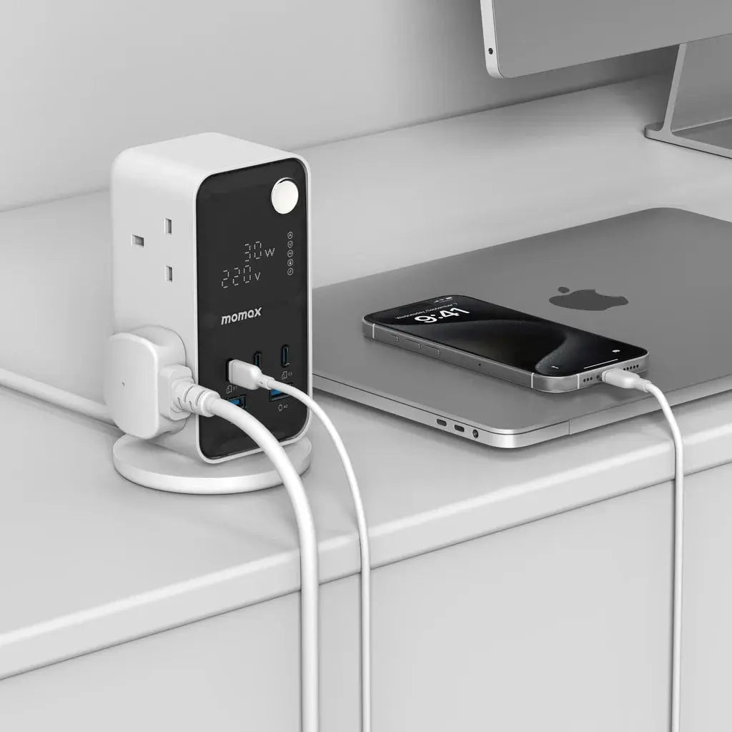 MOMAX Power Tower with 6 Outlets & USB Price Qatar