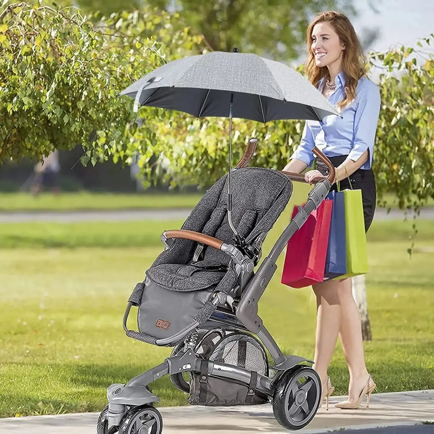 Portable Baby Stroller Parasol Waterproof Umbrella Qatar