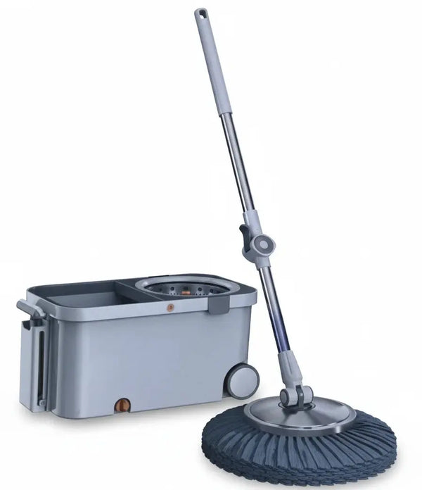 Spin Mop and Bucket with Wringer Set on Wheels – 180° Spinning System Scrollcart Qatar