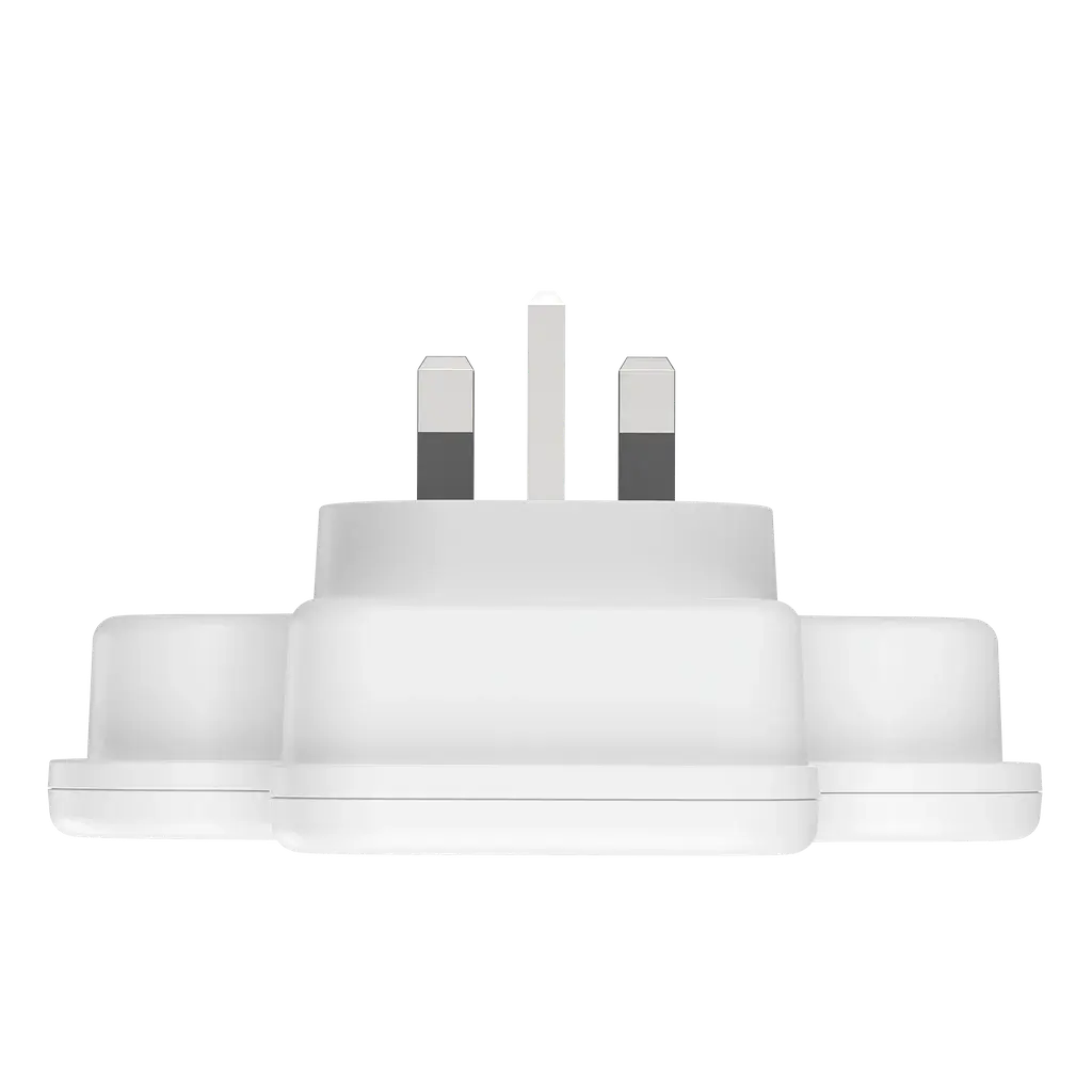 MOMAX OnePlug T-Shaped Extension | 3 Outlets + USB Fast Charging Alamat Qatar