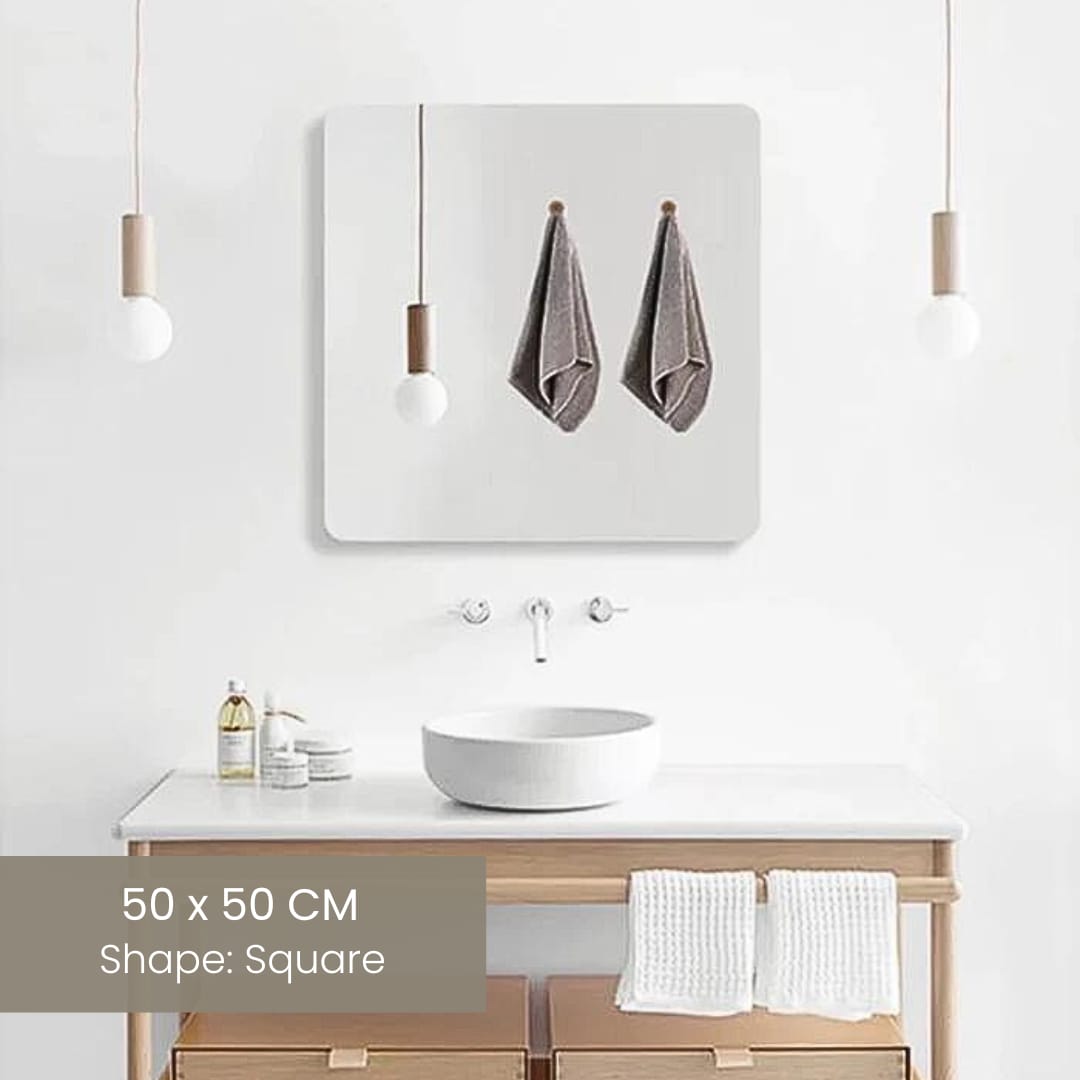Self Adhesive Acrylic Mirror Wall Panel Plastic Flexible Mirror