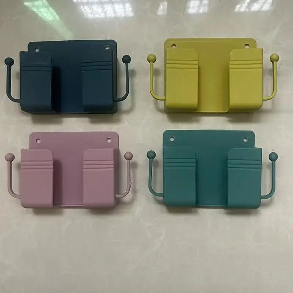 4pcs Wall-Mounted Phone Holder Set Scrollcart Qatar